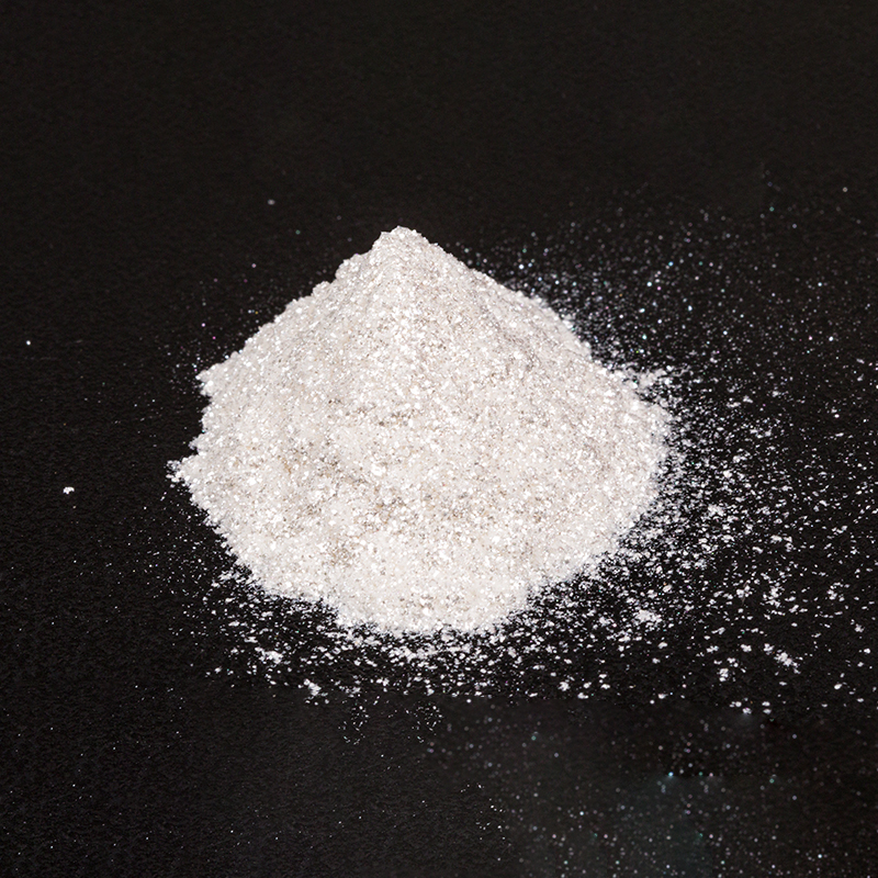 Cosmetic crystal super white  mica pearl pigment powder size60-320μm