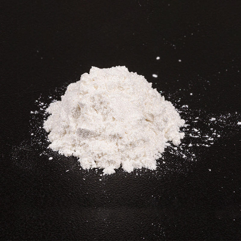 Size10-100μm mica based crystal super white pearlescent pigment